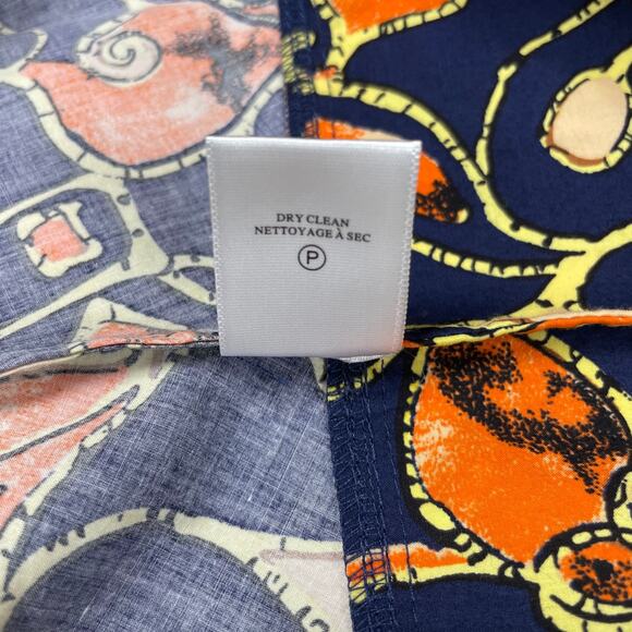 A.L.C. NWT Blanca Midi Skirt Poplin Elastic Waist Handkerchief Hem Size 10 - Picture 9 of 11